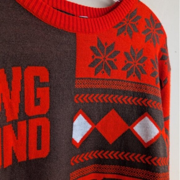 Cleveland Browns Dawg Pound Ugly Christmas Sweater - Picture 2 of 5